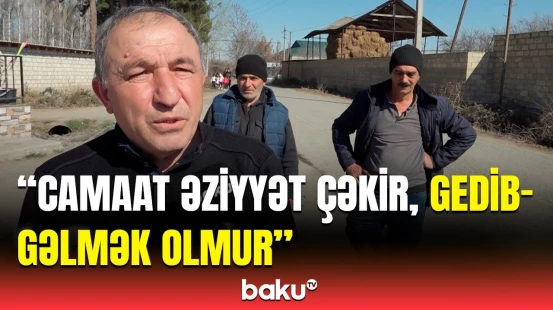 8 kəndin sakinləri çətinliklə üz-üzə | Ödəniş terminalının yaratdığı problemlər