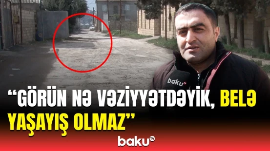 Gərək eşşək arabası alaq | 500-ə yaxın sakin çarəsiz vəziyyətdə