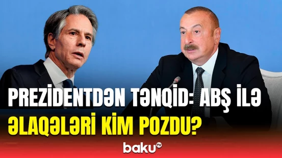 Prezidentdən tarixi xatırlatma | ABŞ-yə lazım olanda, biz onlarla idik, amma...