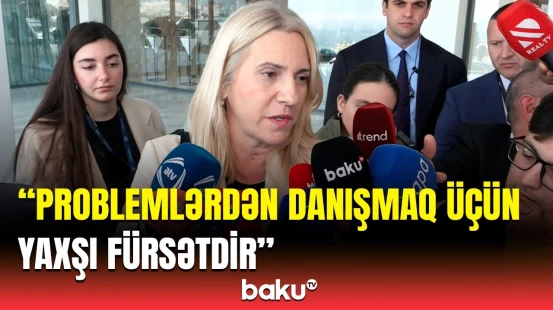 Bosniya və Herseqovinanın Rəyasət Heyətinin Sədri Bakıdakı mühüm forumdan danışdı
