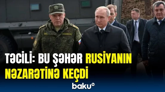 Qızğın döyüşlər gedir | Rusiya Ordusu Kurskdakı bu şəhərə nəzarəti bərpa etdi
