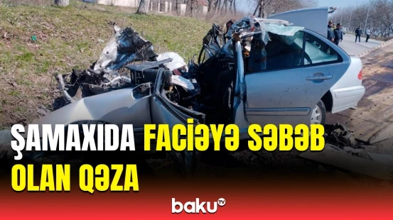 Minik avtomobili yük maşını ilə toqquşdu | Hadisə ilə bağlı təcili məlumat