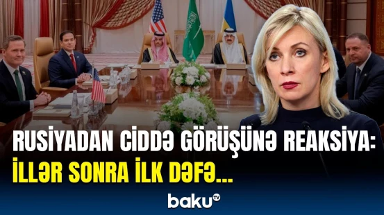 Zaxarova ABŞ və Ukrayna nümayəndələrinin görüşündən sonra açıqladı ki...