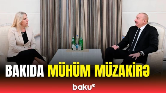 Prezident Bosniya və Herseqovinanın Rəyasət Heyətinin Sədri ilə görüşüb