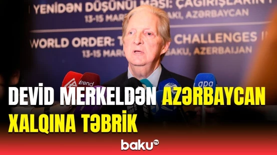 Devid Merkel Azərbaycan və Ermənistan arasındakı sülh prosesindən danışdı