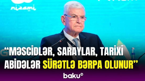 BMT rəsmisi Qarabağda görülən işlərdən danışdı