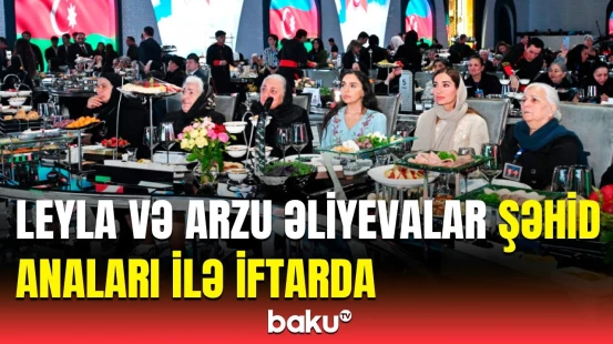 Heydər Əliyev Fondunun dəstəyi ilə daha bir Ramazan süfrəsi təşkil olundu