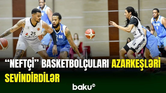 "Neftçi" Basketbol liqasının 18-ci turunda inamlı qələbə qazanıb