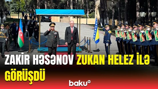 Azərbaycan ilə Bosniya və Herseqovina arasında hərbi əməkdaşlıq məsələləri müzakirə edilib