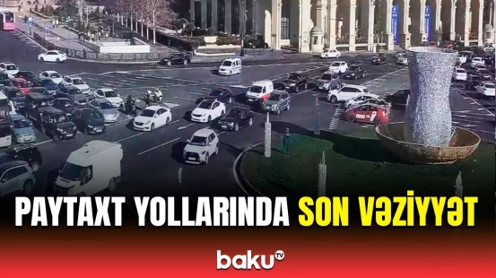 Bakının küçə və prospektlərində son durum | NİİM-dən açıqlama