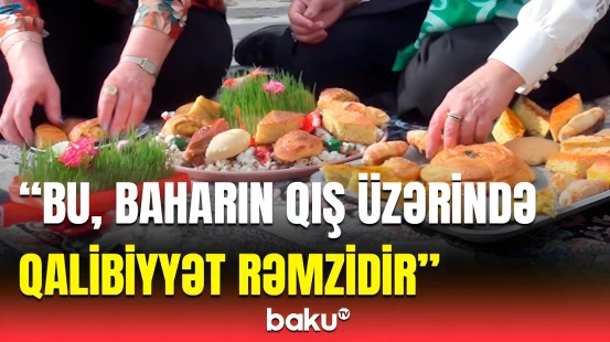 Şəkidə Novruz bayramı belə qeyd edilir | Sakinlər təəssüratlarını bölüşdü