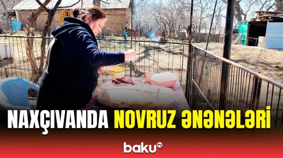 Ordubadın Dırnıs kəndində İlaxır çərşənbə belə qeyd olunur