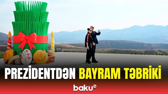 İlham Əliyev Novruz bayramı münasibətilə Azərbaycan xalqını təbrik etdi
