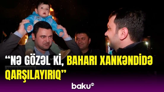 Xankəndidə İlaxır çərşənbə münasibətilə möhtəşəm konsert