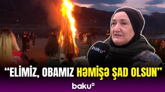 İlaxır çərşənbə Laçında böyük coşqu ilə qeyd edilib