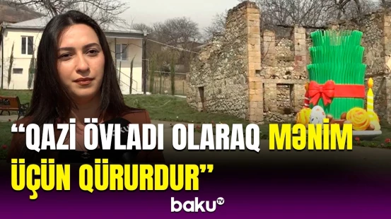 Dünən bizim üçün əlamətdar gün idi | Ağdərə sakinləri yaradılan şəraitdən danışdı