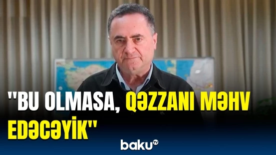 Trampın təklifini qəbul edin... | İsrail müdafiə nazirindən sərt xəbərdarlıq