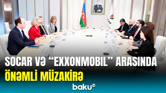 SOCAR və “ExxonMobil” yeni layihələr üzrə tərəfdaşlıq imkanlarını nəzərdən keçirib