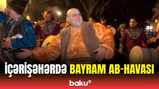 "Novruz qalası" bayram şənliyi davam edir | Paytaxt sakinləri tonqalı belə qaladı