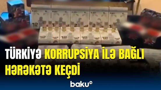 İstanbul bələdiyyəsində korrupsiya əməliyyatı keçirildi | Görüntülər yayımlandı