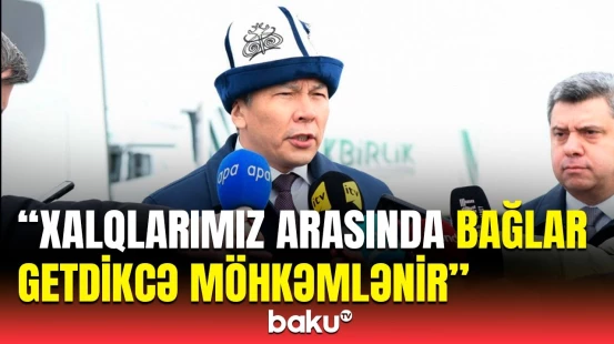 Qırğız Respublikasının səfiri yardıma görə Azərbaycana təşəkkür etdi