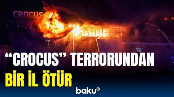 Rusiyada “Crocus” terrorunun qurbanları yad edildi | Moskvadan görüntülər