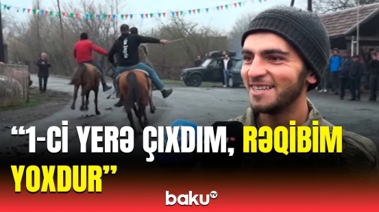 Tədbirdən qürur duydum... | Qaxda həvəskar çaparlar cıdır yarışına çıxdı