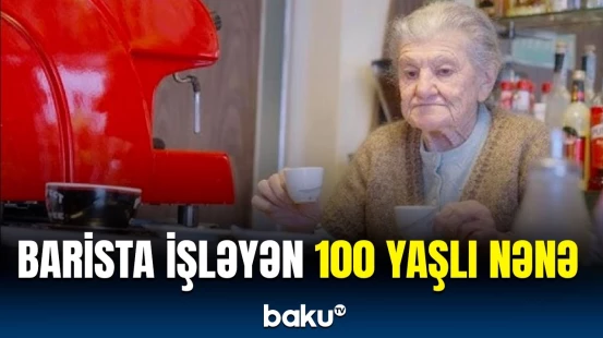67 ildir məzuniyyətsiz işləyən barista nənə uzunömürlülüyün sirrini açıqladı