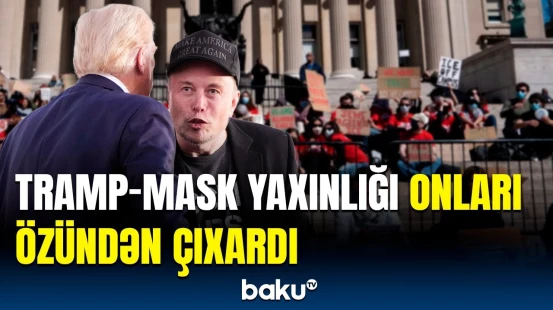 Maskın ABŞ hökumətində varlığı kimləri narahat edir? | Görünməmiş aksiya