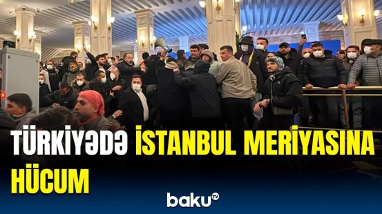 İcazəsiz aksiya keçirənlər polisə hücum etdi | Saxlanılanlar var