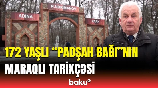 Rus zabitləri burada istirahət edib | Tarixçi Qusarın ən qədim parkından danışdı