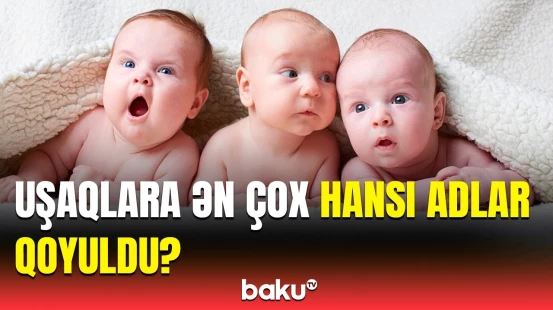 Ötən illərdən fərqli olaraq... | Bu il uşaqlara ən çox qoyulan adlar