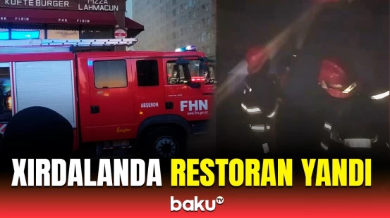 Xırdalanda dəhşətli yanğın | FHN hadisə yerində