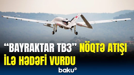 "Bayraktar TB3" atış sınağını uğurla başa vurdu