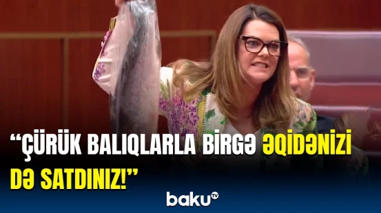 Parlamentdə balıq davası | Partiya təmsilçisindən qalmaqallı çıxış