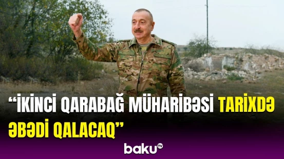 Azərbaycan düşmənə şans verdi ki, xoşluqla torpaqlarımızdan çıxsın | İlham Əliyev