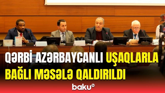 BAMF-dan Qərbi Azərbaycandan deportasiya olunan və münaqişədən təsirlənən uşaqlar barədə bəyanat
