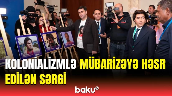 Bakıda kolonializmlə mübarizəyə həsr edilən sərgi təşkil olunub | Tədbirdən görüntülər