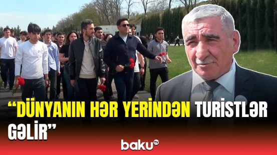 Bu, bizim qan yaddaşımızdır! - Quba Soyqırımı Memorial Kompleksinə insan axını