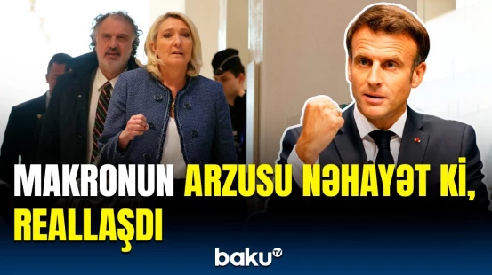 Fransada prezidentliyə əsas namizəd həbs edildi | Marin Le Pen nədə ittiham olunur?
