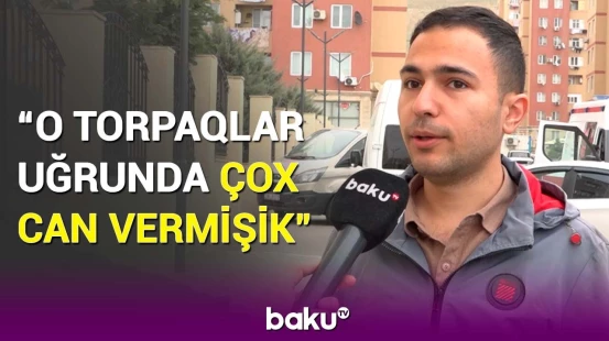 Ağdam həsrəti bitdi | Sarıcalı kəndinə dönən sakinlər hisslərini bölüşdü