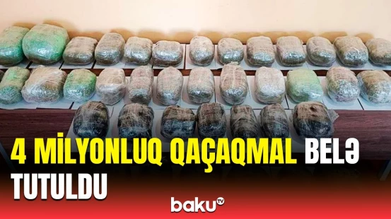 Narkotik vasitələr və silahlar ələ keçirildi | Əməliyyat anından görüntülər