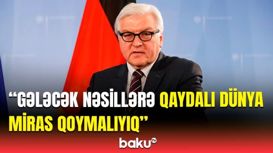 Hər iki tərəf söhbət zamanı bir-biri ilə açıq danışır | Frank-Valter Ştaynmayer