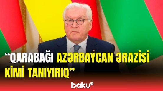 Hər iki dövlətə... | Almaniya lideri ölkəsinin rəsmi mövqeyini açıqladı