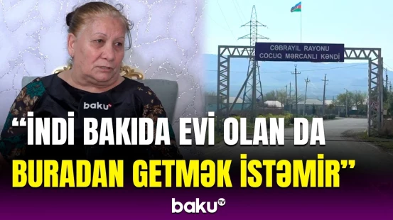 “Baku TV” Cəbrayılda | Cocuq Mərcanlı sakinləri üçün hansı şərait yaradılıb?