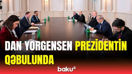 İlham Əliyev Avropa İttifaqının enerji və mənzil məsələləri üzrə komissarını qəbul etdi