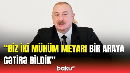 İlham Əliyev Azərbaycan və Avropa Komissiyası arasındakı energetika tərəfdaşlığından danışdı