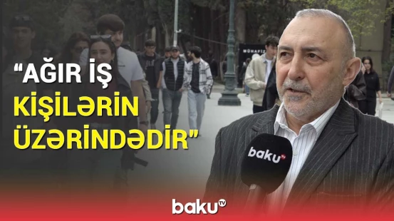 Çox danışdıqlarına görə... | Sakinlər qadınların niyə kişilərdən çox yaşadığından danışdı