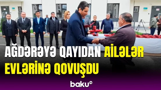 53 ailənin doğma yurd həsrəti bitdi | Suqovuşan kəndinə növbəti köç