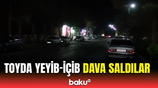 Goranboyda toyda kütləvi dava düşdü | DİN-dən açıqlama